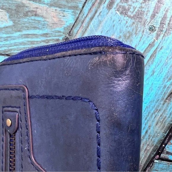 Fossil Leather Stonewash Wallet - Picture 5 of 12